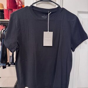 Everlane Charcoal Crew Neck Tee